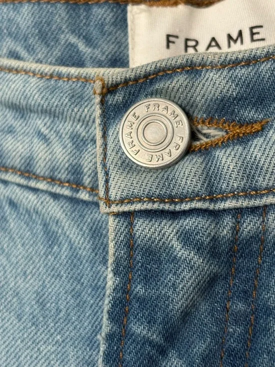 Frame Denim Long Barrel Jeans Divine Wash High Rise Size 29 NWT - Picture 6 of 10